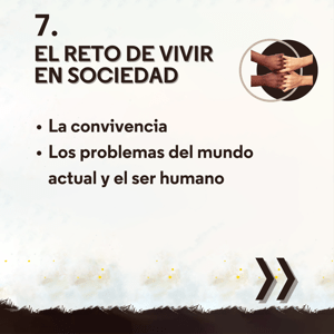 El reto de vivir en sociedad