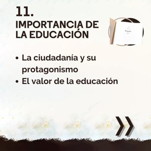 La importancia de la educación